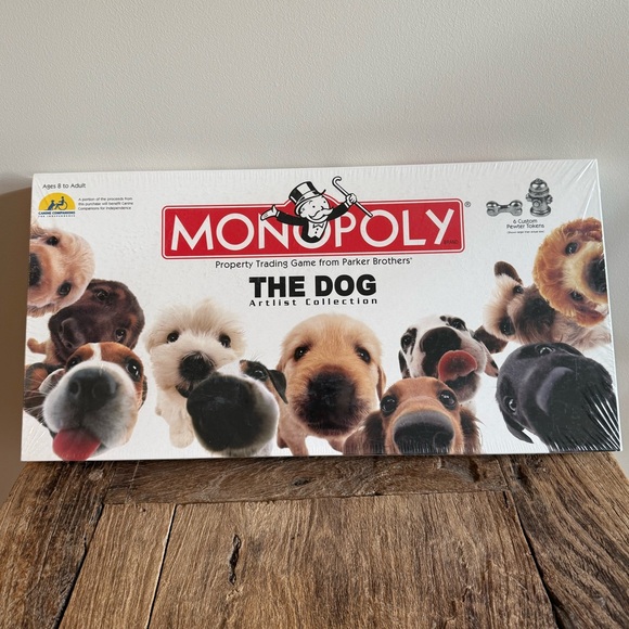 USAopoly Other - Vintage Sealed Monopoly The Dog Artlist Collection